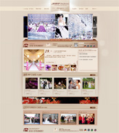 高端的婚礼婚庆公司网站建设